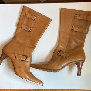 JC Collezione Leather Boots